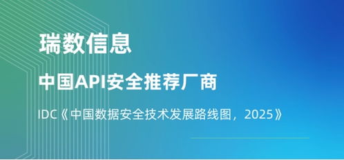 瑞數(shù)信息獲評(píng)API安全推薦廠商，入選IDC中國(guó)數(shù)據(jù)安全技術(shù)發(fā)展路線圖，展望2025信息技術(shù)咨詢服務(wù)新篇章